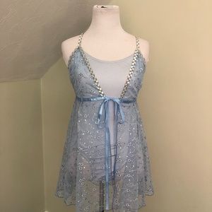 Art Stone the Competitor, blue, lyrical,  dance, costume size S